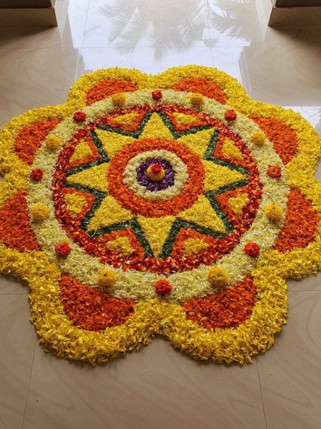 onam pookalam design