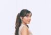 raashi khanna in lightweight sheer white fabric saree with matching sleeveless blouse with a sheer mesh illusion neckline photos