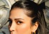Shruti Haasan shruti haasan in Strapless Black Lace Evening floor length Gown photos