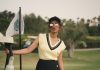 sreeleela in golf dress outfit photos