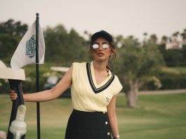 Sreeleela sreeleela in golf dress outfit photos