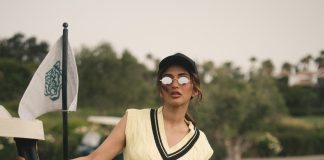 Sreeleela sreeleela in golf dress outfit photos
