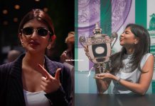 South Stars Kalyani Priyadarshan and Sreeleela Ace Courtside Fashion at Wimbledon 2026; Pics Go Viral