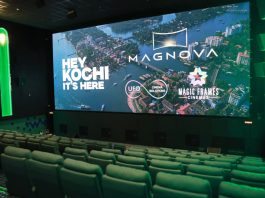 UFO Cinema’s MAGNOVA Unveils India’s First 14-Metre Acoustic-Transparent 4K LED Screen in Kochi ()