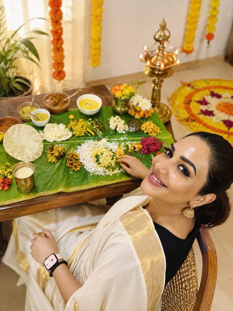 Celebrities Onam Celebration Photos