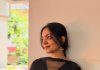 ahana krishna in full black churidar styling pics