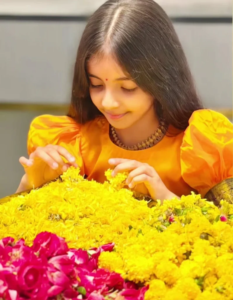 asin daughter arin onam photos