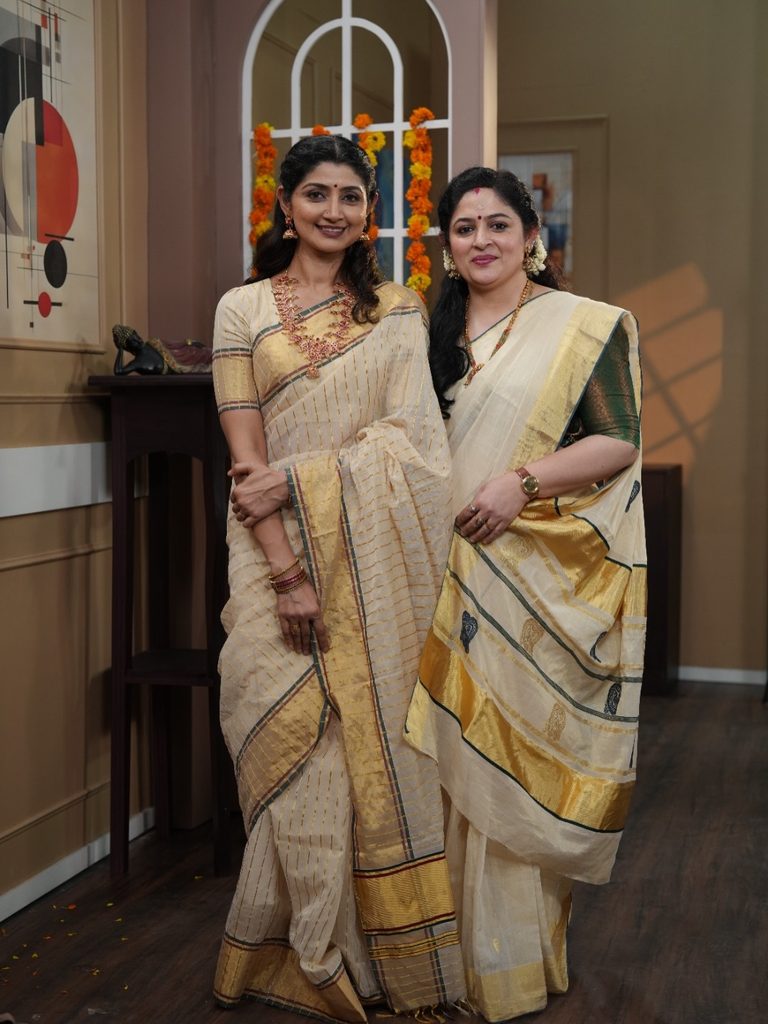 divya unni and Annie Onam Celebration photos