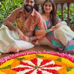 govind padmasoorya wife Gopika Anil Onam Celebration photos