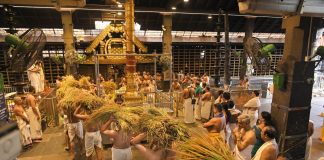 Devotion Fills Guruvayur Temple During Sacred ‘Illam Nira’ Ritual guruvayur illam nira photos