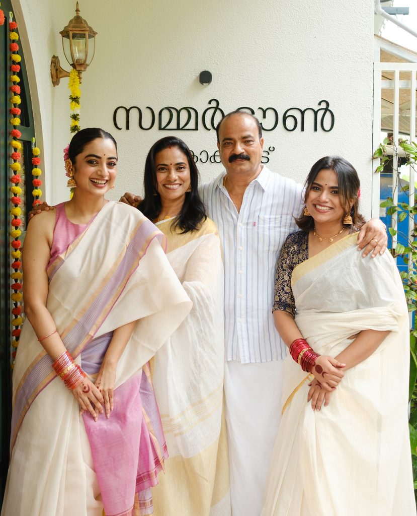 namitha pramod onam celebration