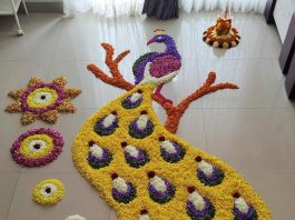 15+ Simple Onam Pookalam Designs: Easy Onam Pookalam Design Ideas for Home & Office onam pookalam design photos latest