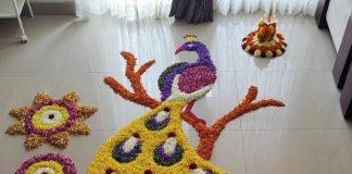 15+ Simple Onam Pookalam Designs: Easy Onam Pookalam Design Ideas for Home & Office onam pookalam design photos latest
