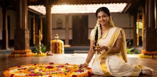 Viral Onam AI Photo Prompts For Girls: How To Create Kasavu Saree Photos On Chat GPT & Gemini onam prompt for girls