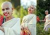 Embracing Life Beyond Hair Loss: Renu Sudhi Wins Hearts with Powerful Onam Photoshoot renusudhi onam photoshoot