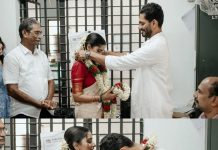 Actor and Screenwriter Shersha Sherif Ties the Knot with Nithya Solomon shersha sherif and wife nithya solomon