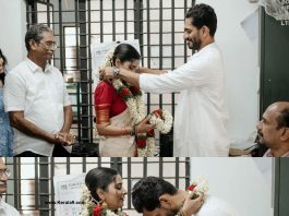 Actor and Screenwriter Shersha Sherif Ties the Knot with Nithya Solomon shersha sherif and wife nithya solomon