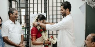 Actor and Screenwriter Shersha Sherif Ties the Knot with Nithya Solomon shersha sherif and wife nithya solomon