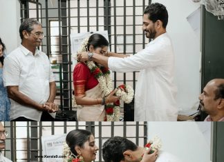 Actor and Screenwriter Shersha Sherif Ties the Knot with Nithya Solomon shersha sherif and wife nithya solomon