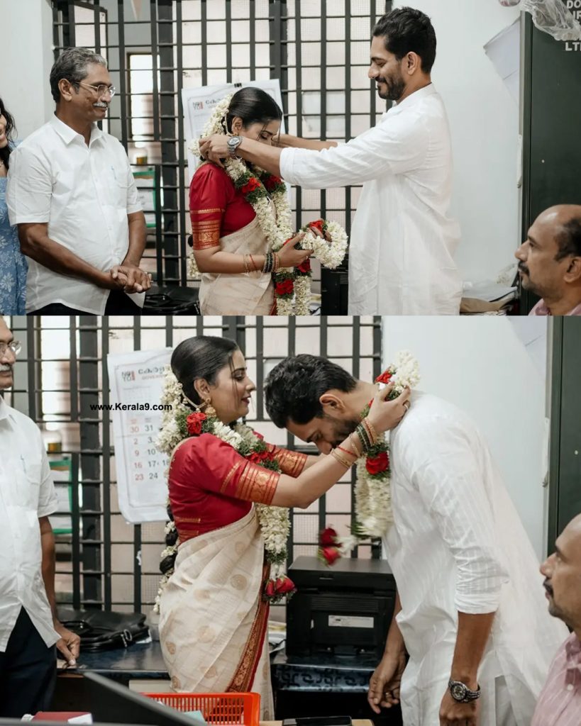shersha sherif and wife nithya solomon