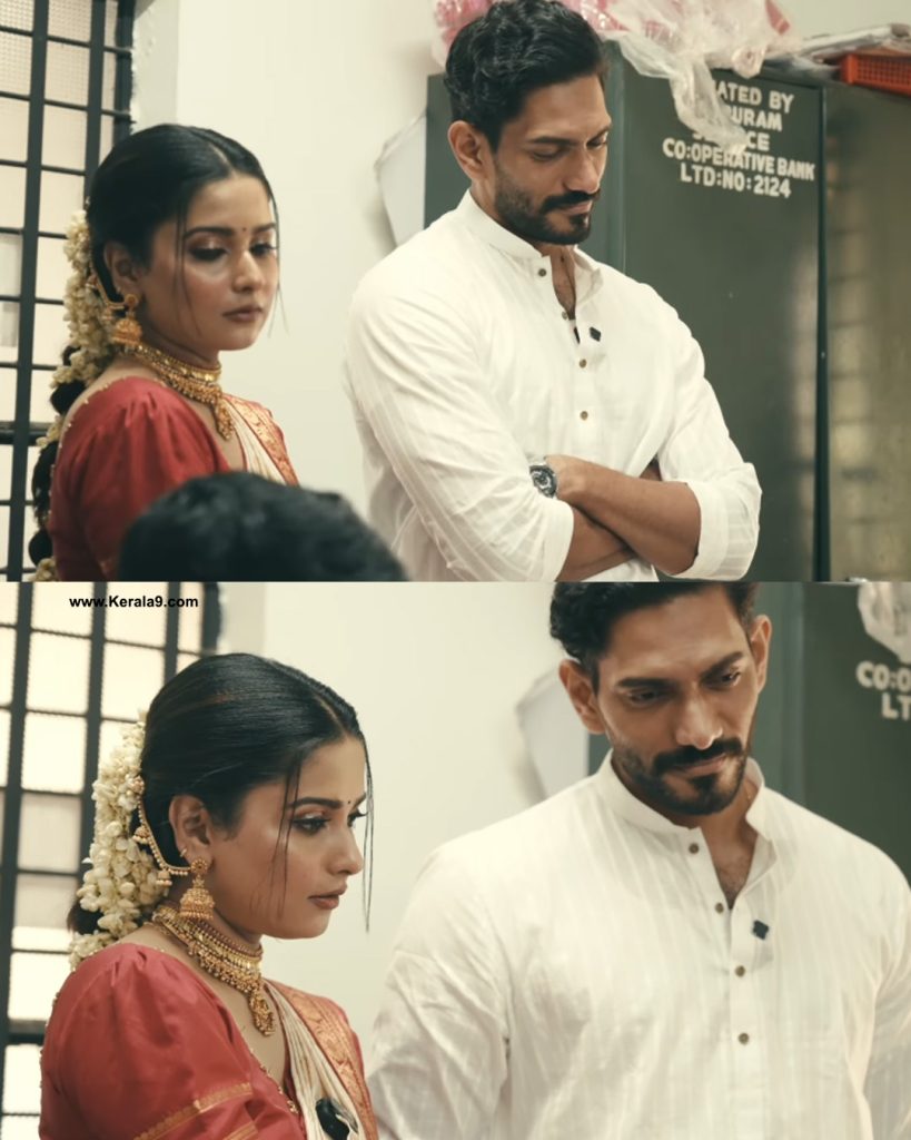 shersha sherif nithya solomon wedding photo