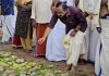 Kerala CM V.D. Satheesan Performs Karkidaka Vavu Bali at Nettoor Temple vd satheeshan