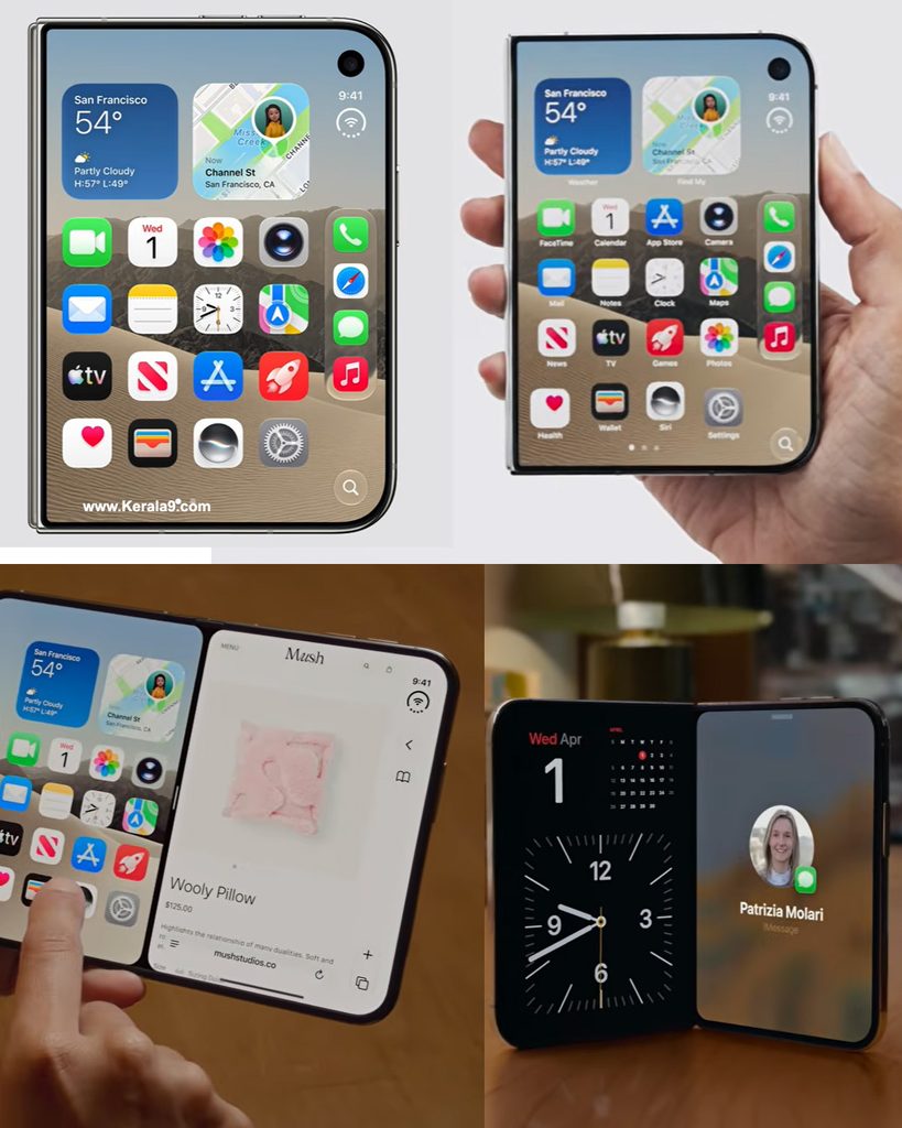 Apple Launches First Foldable Phone iPhone Duo