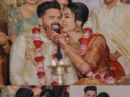 Social Media Influencer Arun Jayachandran Ties the Knot with UK Nurse Shilpa Udayakumar Arun Jayachandran wedding photo