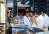 Pawan Kalyan visit guruvayur temple photos