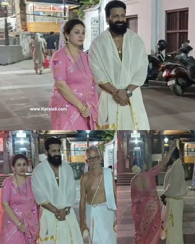 Rishab Shetty Arrives in Thiruvananthapuram for Actress Ahaana Krishna wedding