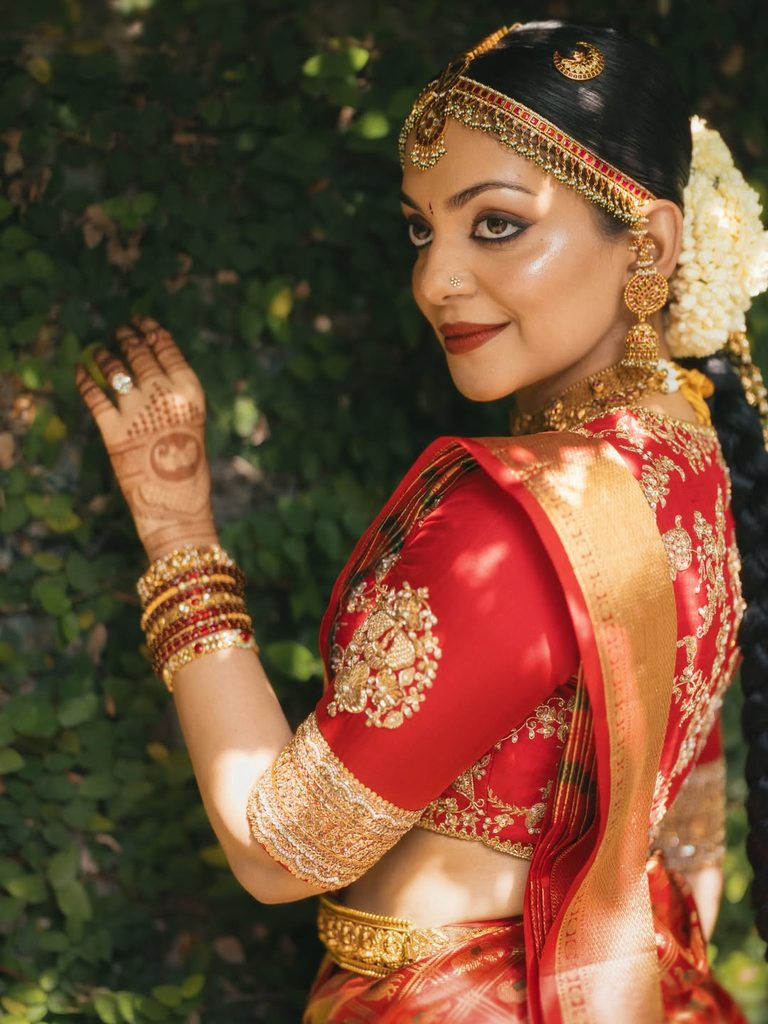ahaana krishna blouse designs wedding