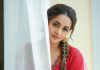 bhavana in party wear Royal Magenta Kurta Set photos