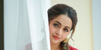 Bhavana bhavana in party wear Royal Magenta Kurta Set photos