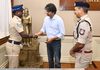 CM Joseph Vijay Felicitates Heroic Cop Velmurugan at Secretariat for Daring Gutkha Bust news