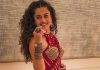 taapsee pannu in Multi Colored Ethnic Anarkali with halter neck blouse design photos