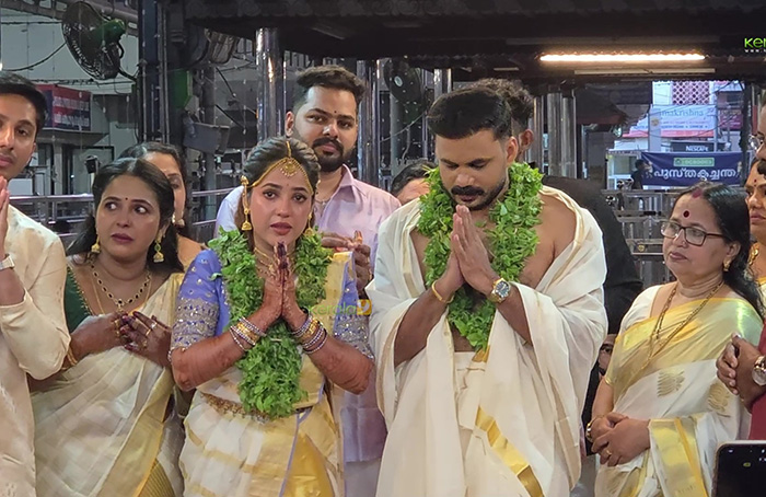 Amrutha Nair Marriage