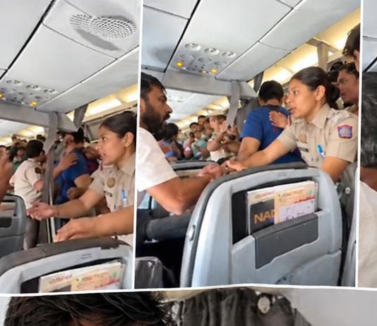 Dramatic Scenes at Delhi Airport: CJP Founder Abhijeet Dipke Detained Inside Aircraft Ahead of Jantar Mantar Protest image